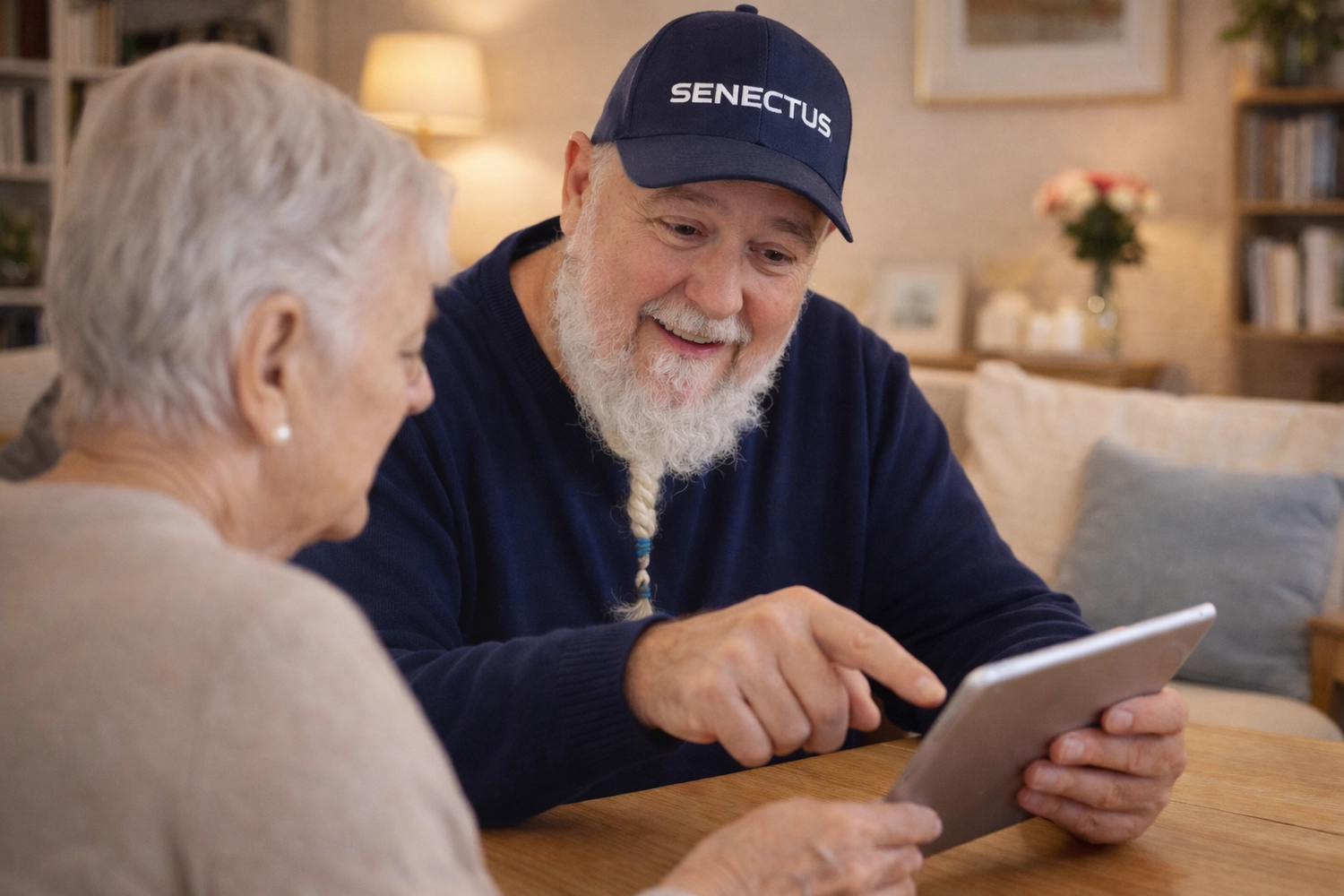 Senectus - Digitale Hilfe für Senioren - Hilfe im Alltag